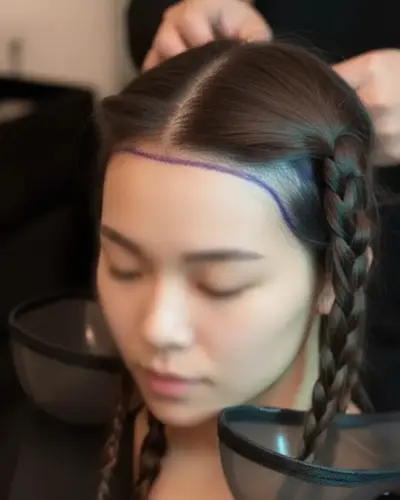 female hair tranmsplant