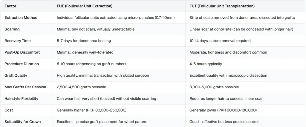 Comprehensive Technique Comparison
