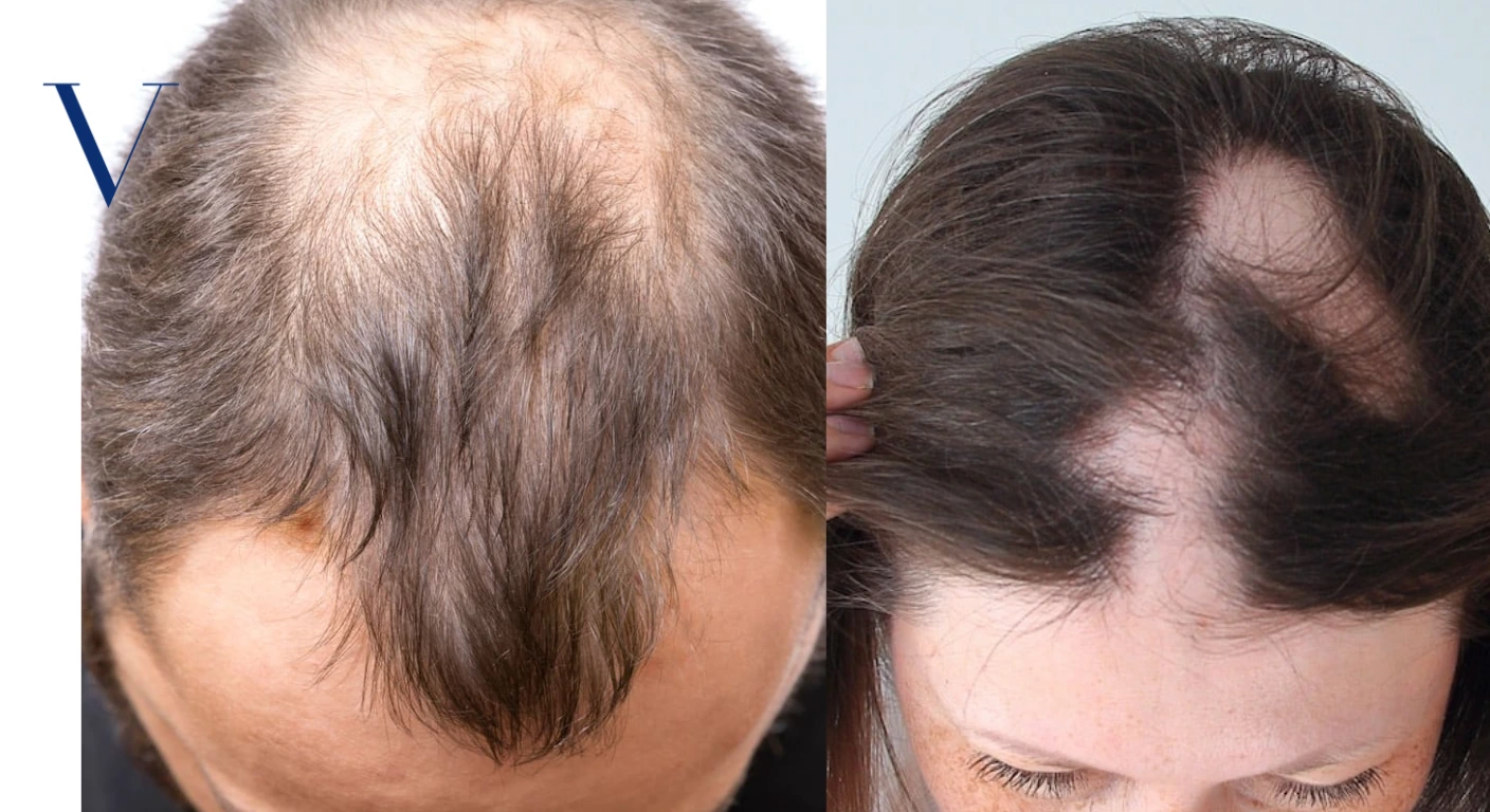 How Does Androgenetic Alopecia vs Alopecia Areata Differ?