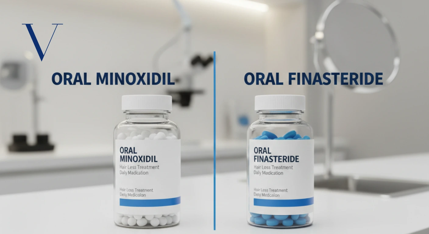 Oral Minoxidil vs Oral Finasteride for Hair Loss Which One Improves Hair Shaft Thickness Better